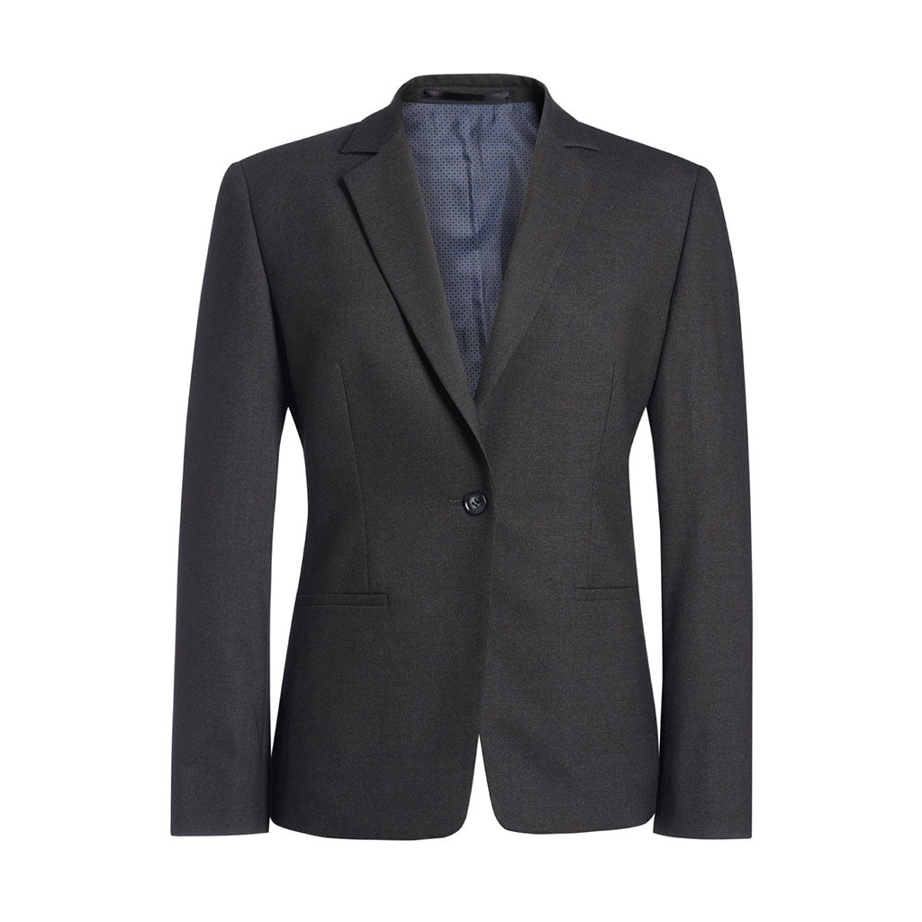 Cannes Tailored Fit Jacket Charcoal