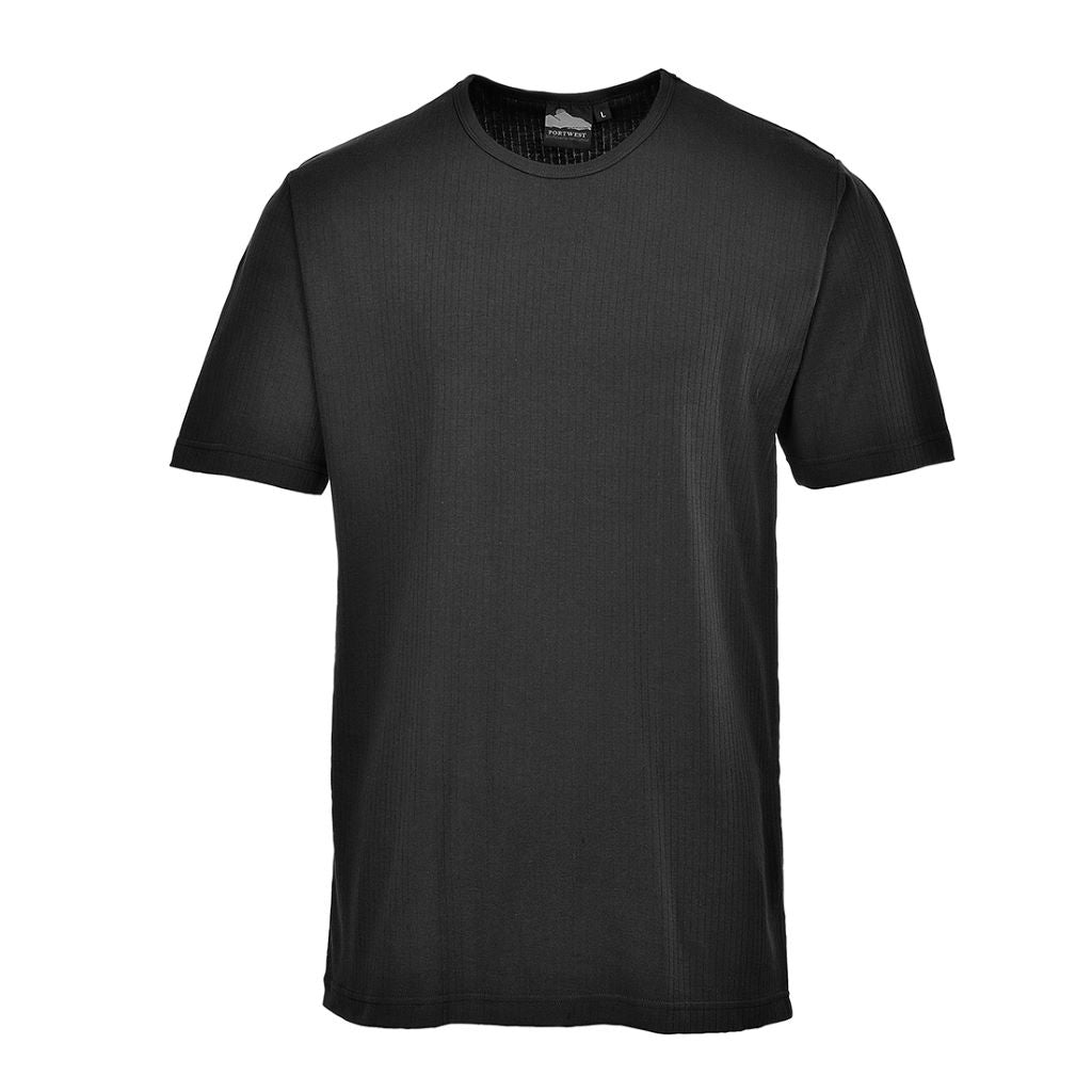 Thermal T-Shirt S/S B120 Black