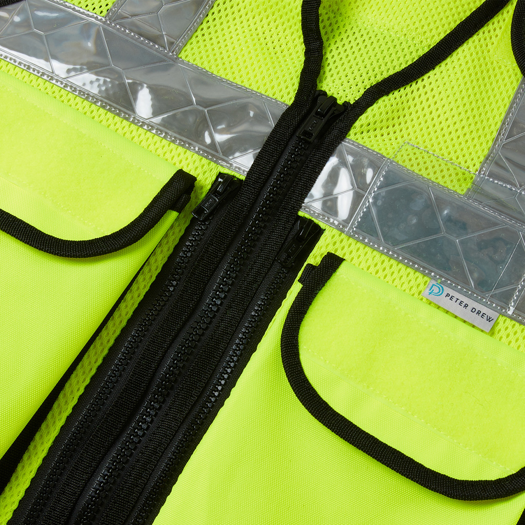 Tactical Utility Vest with Security Badges