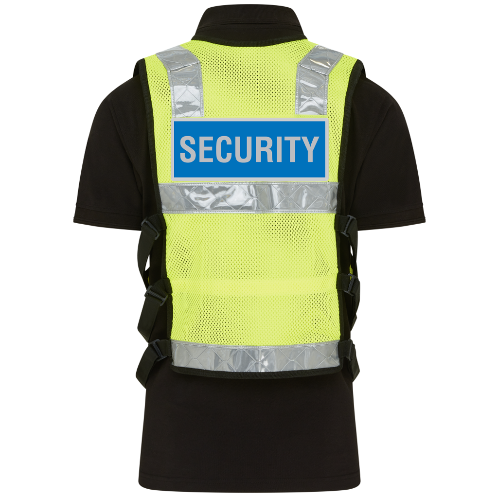 Tactical Utility Vest with Security Badges