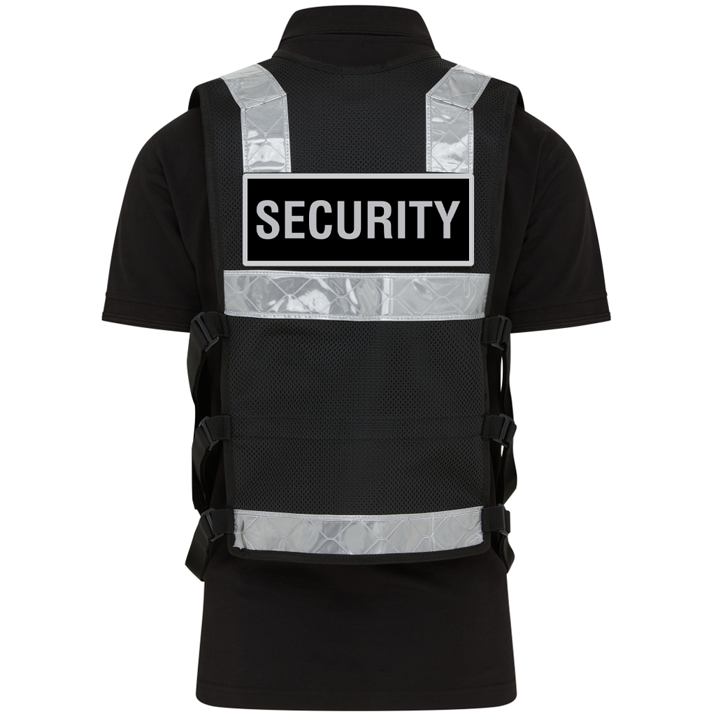 Tactical Utility Vest with Security Badges