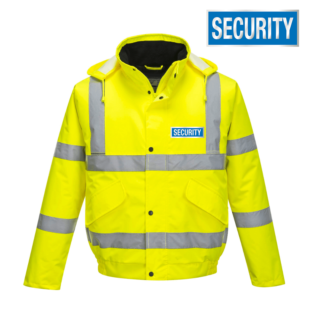 Security hot sale yellow jacket