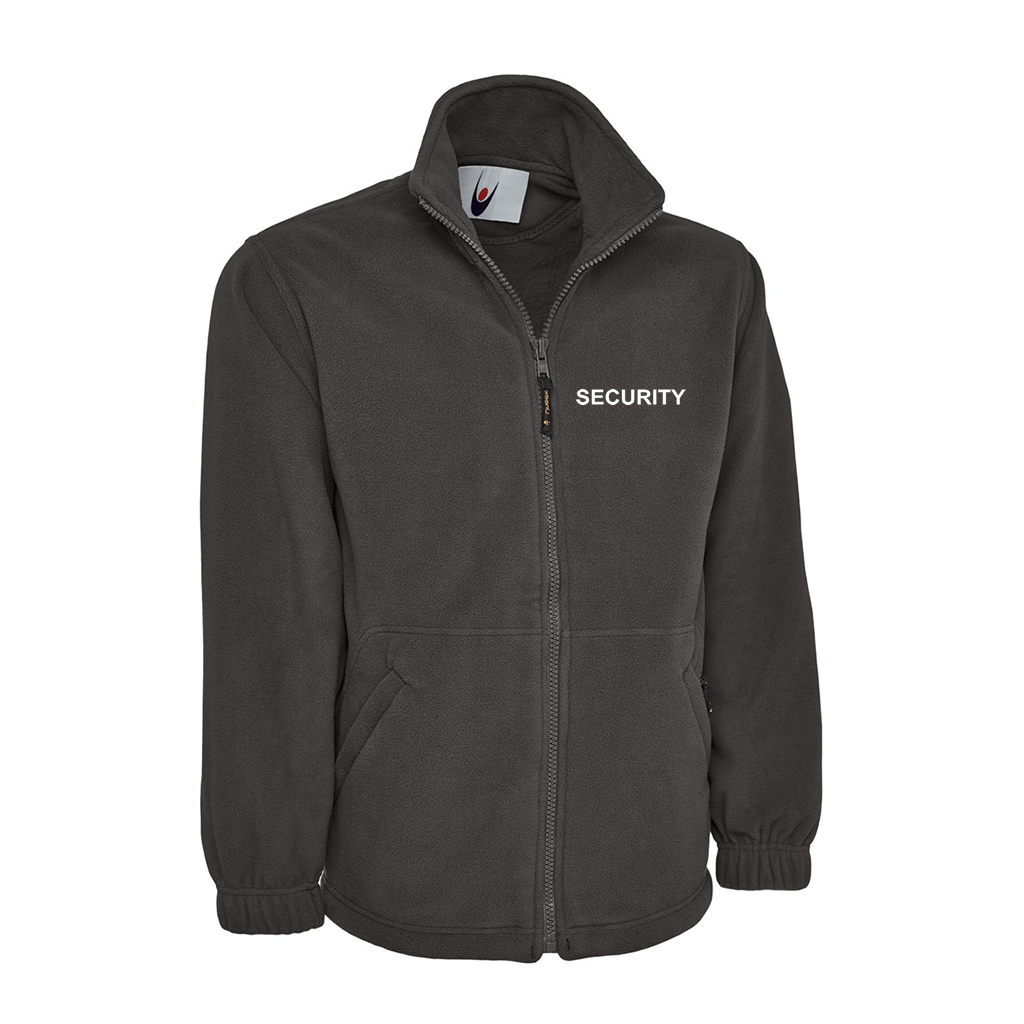 Fleece embroidered with Security