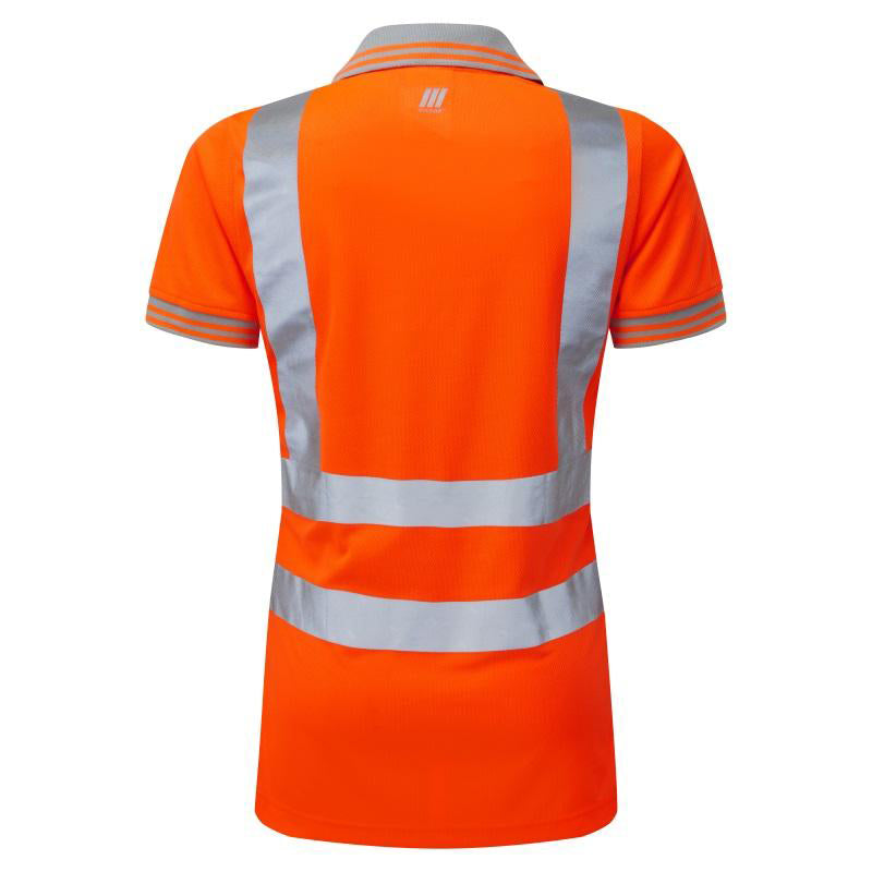 Pulsar Ladies Short Sleeve Polo Shirt Orange