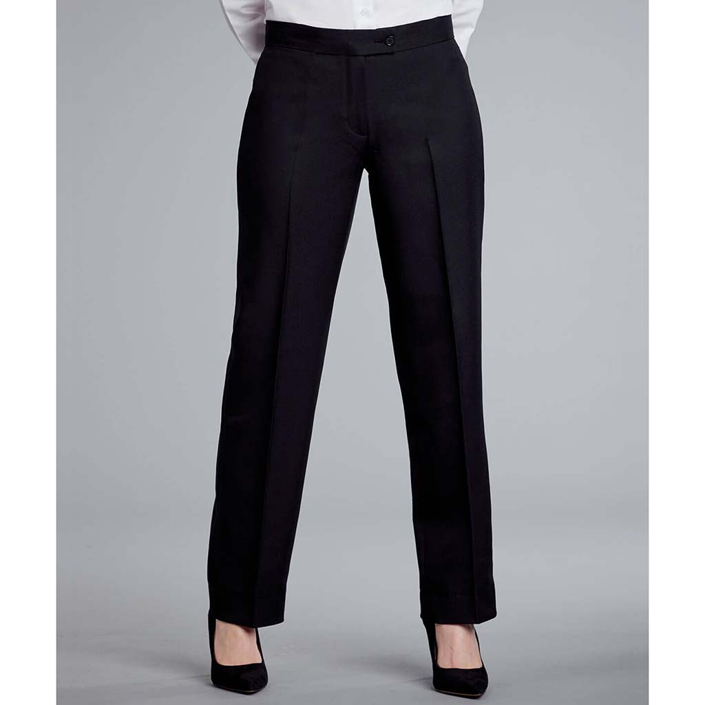 Labakihah Pants For Women Dress Pants Womens Black Work Pants Solid Stretch  High Waist Zipper High Waist Straight Pants With Pocket Trousers Purple -  Walmart.com