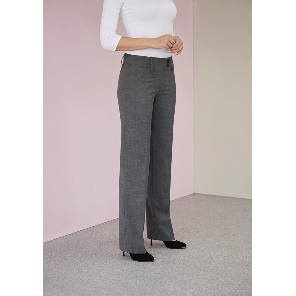 Buy Zastraa Women Wine color Solid High-Rise Parallel Trousers Online at  Best Prices in India - JioMart.