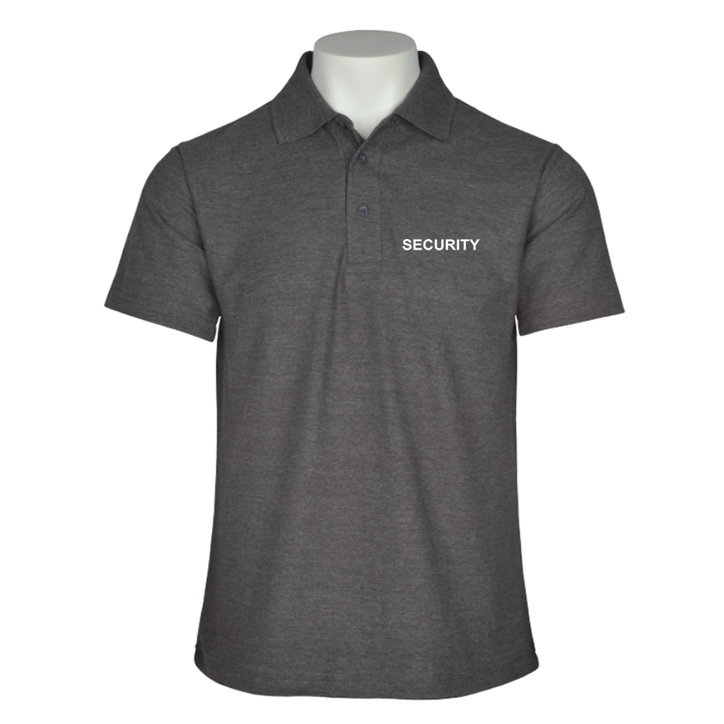 Polo Shirt embroidered with Security