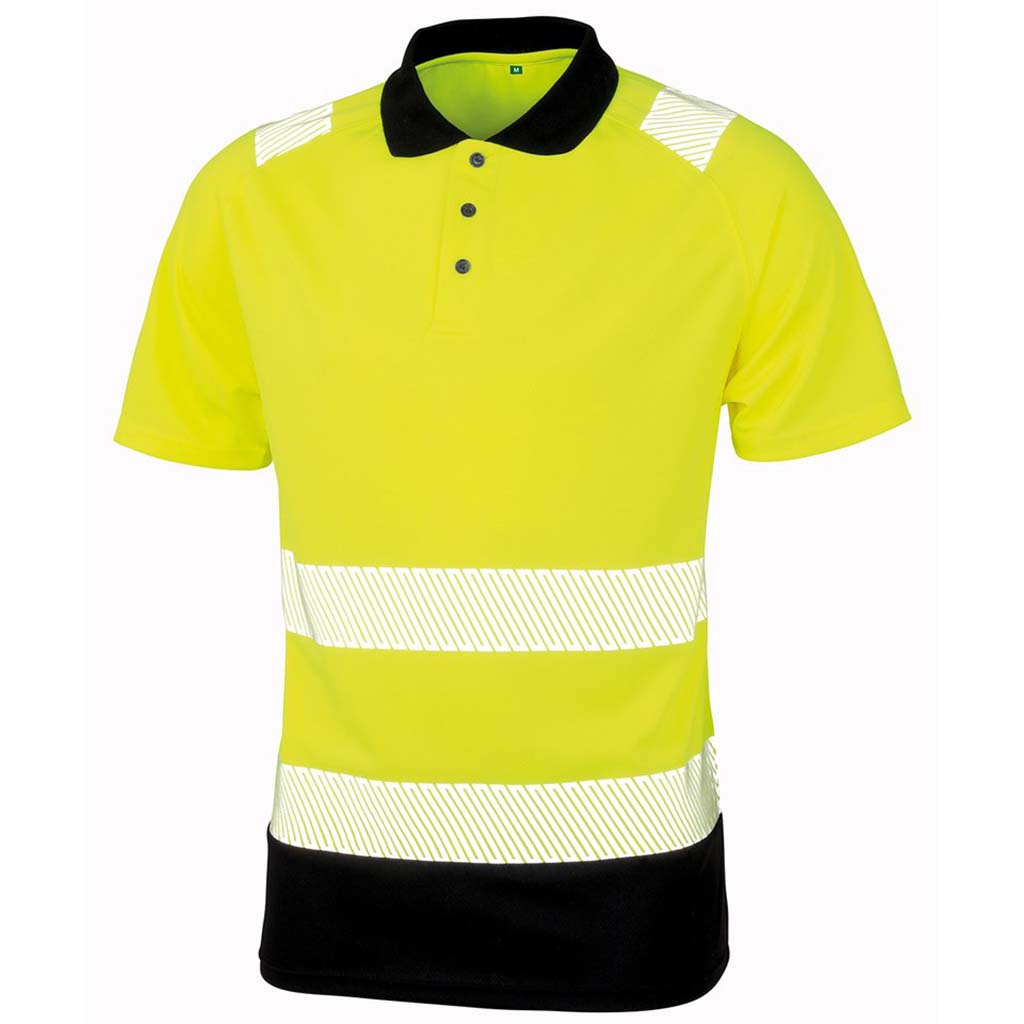 Recycled safety polo