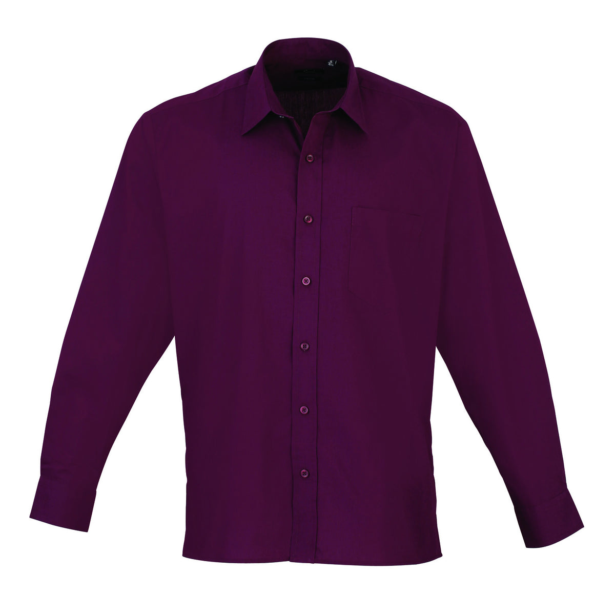 Premier Poplin Shirts (Navy, Lilac, Purple, Violet, Aubergine) - peterdrew.com
 - 6