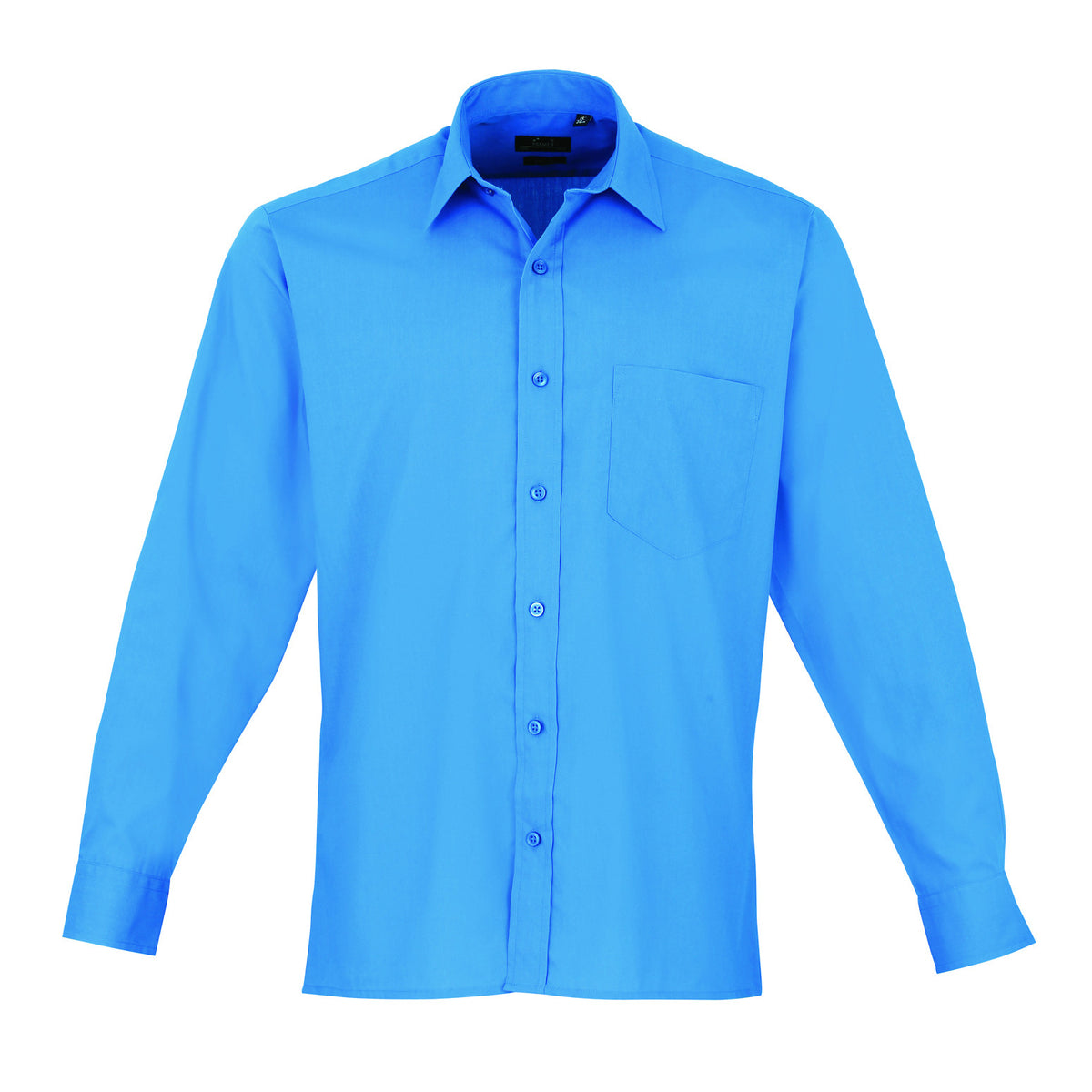 Premier Poplin Shirts (Sapphire, Turquoise, Light Blue, Mid Blue, Royal) - peterdrew.com
 - 7