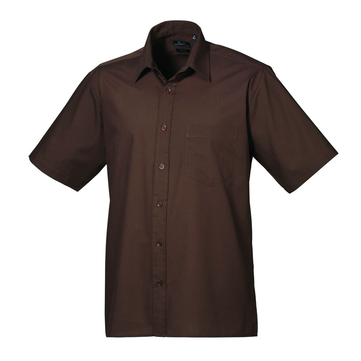 Premier Poplin Shirts (Silver, Brown, Drk Grey, Steel, Black) - peterdrew.com
 - 4