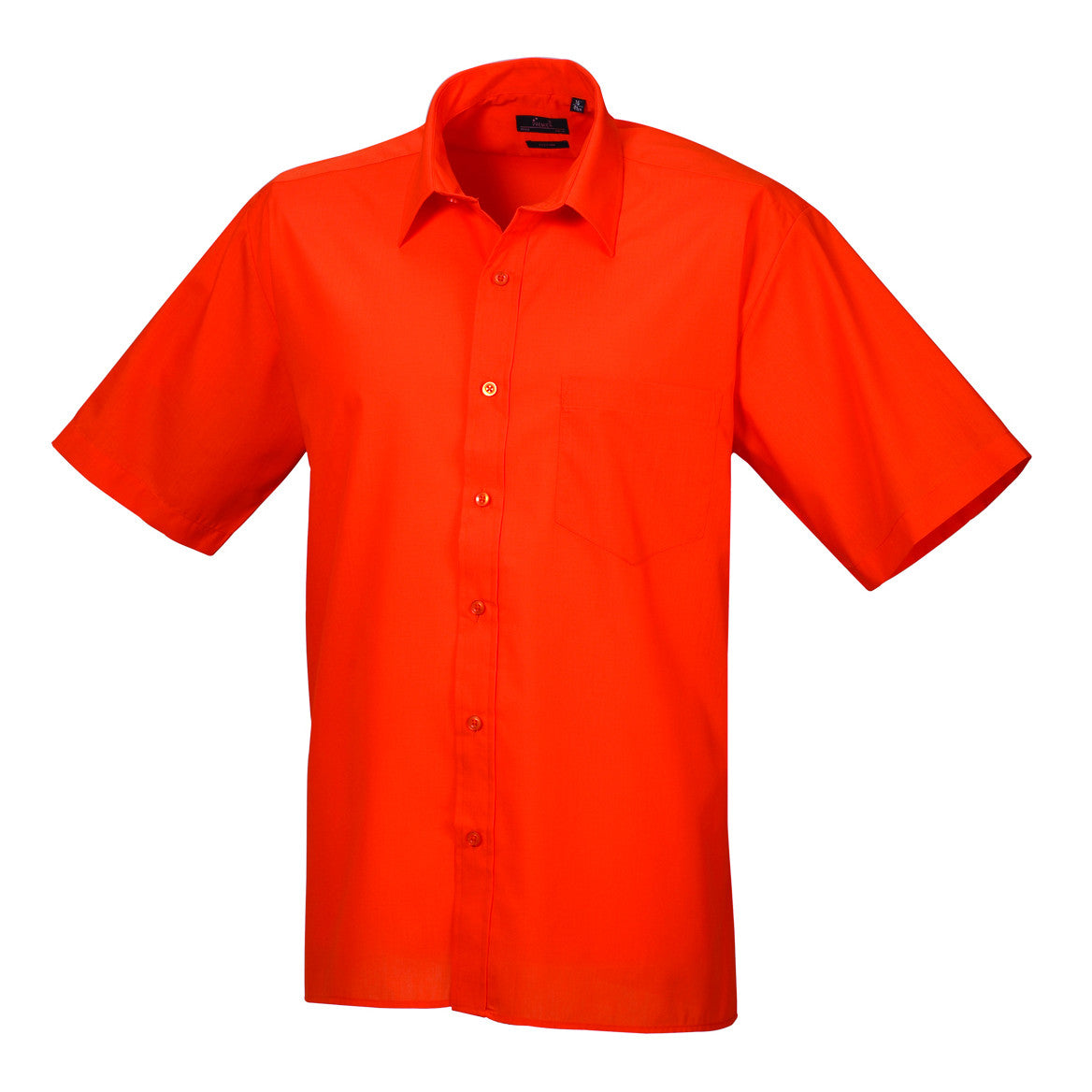 Premier Poplin Shirts (Orange, Sunflower, White, Lime, Bottle) - peterdrew.com
 - 2