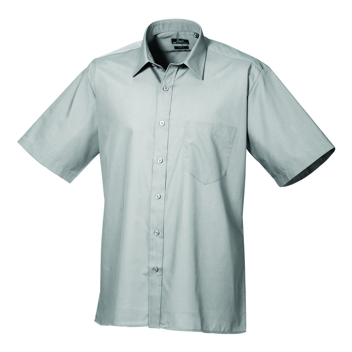 Premier Poplin Shirts (Silver, Brown, Drk Grey, Steel, Black) - peterdrew.com
 - 7
