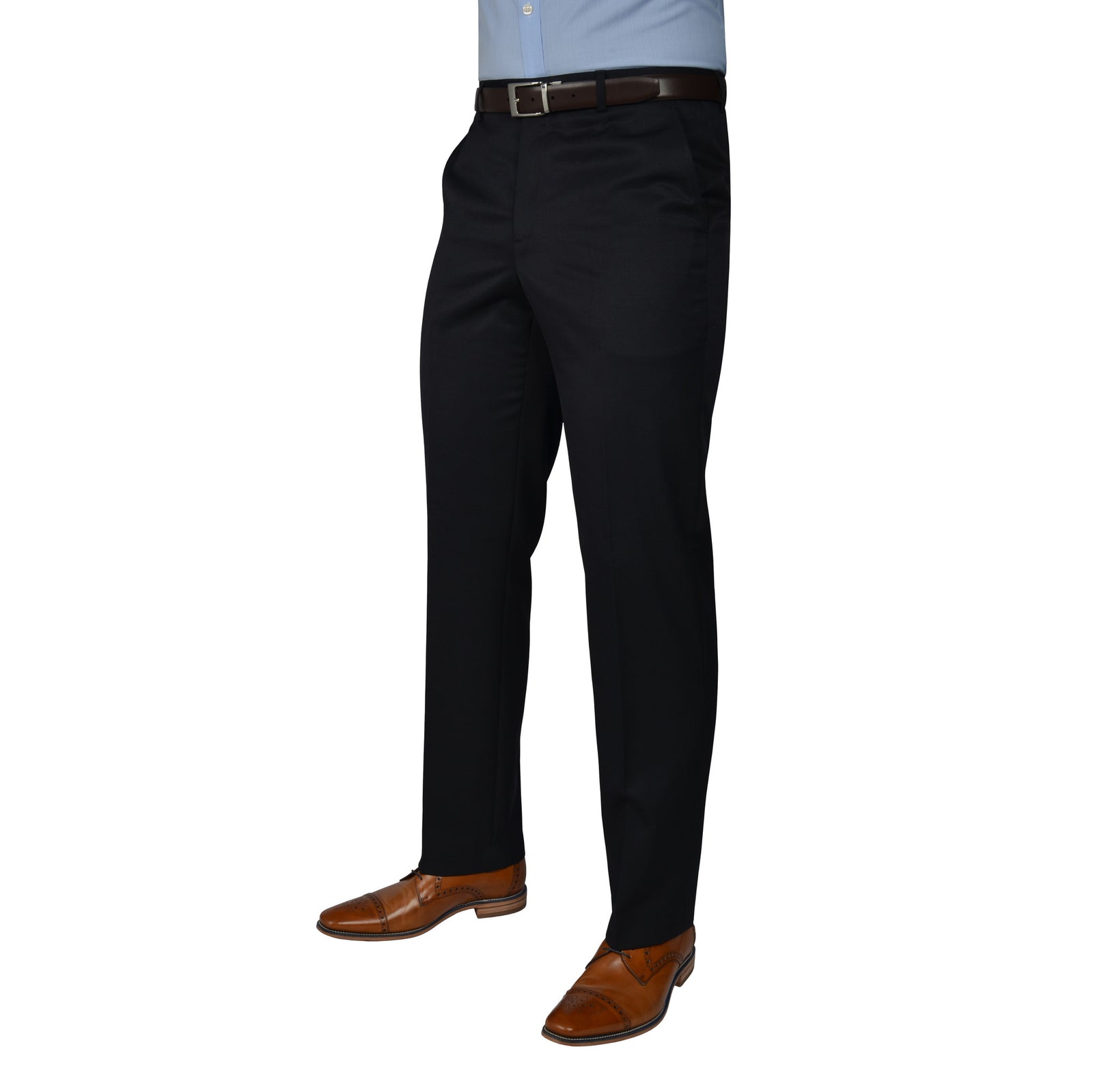 Black Label Trousers Navy - peterdrew.com
 - 1