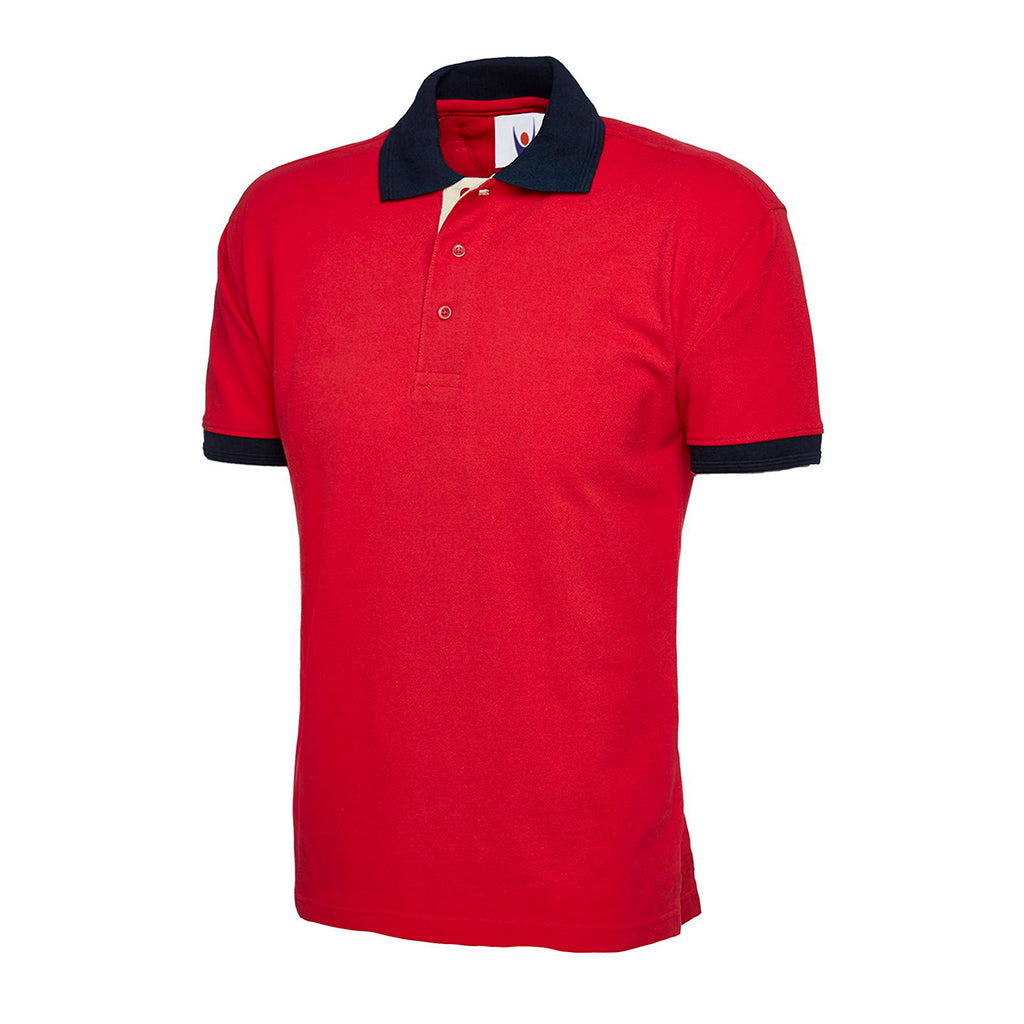 Contrast Polo Shirt - UC107