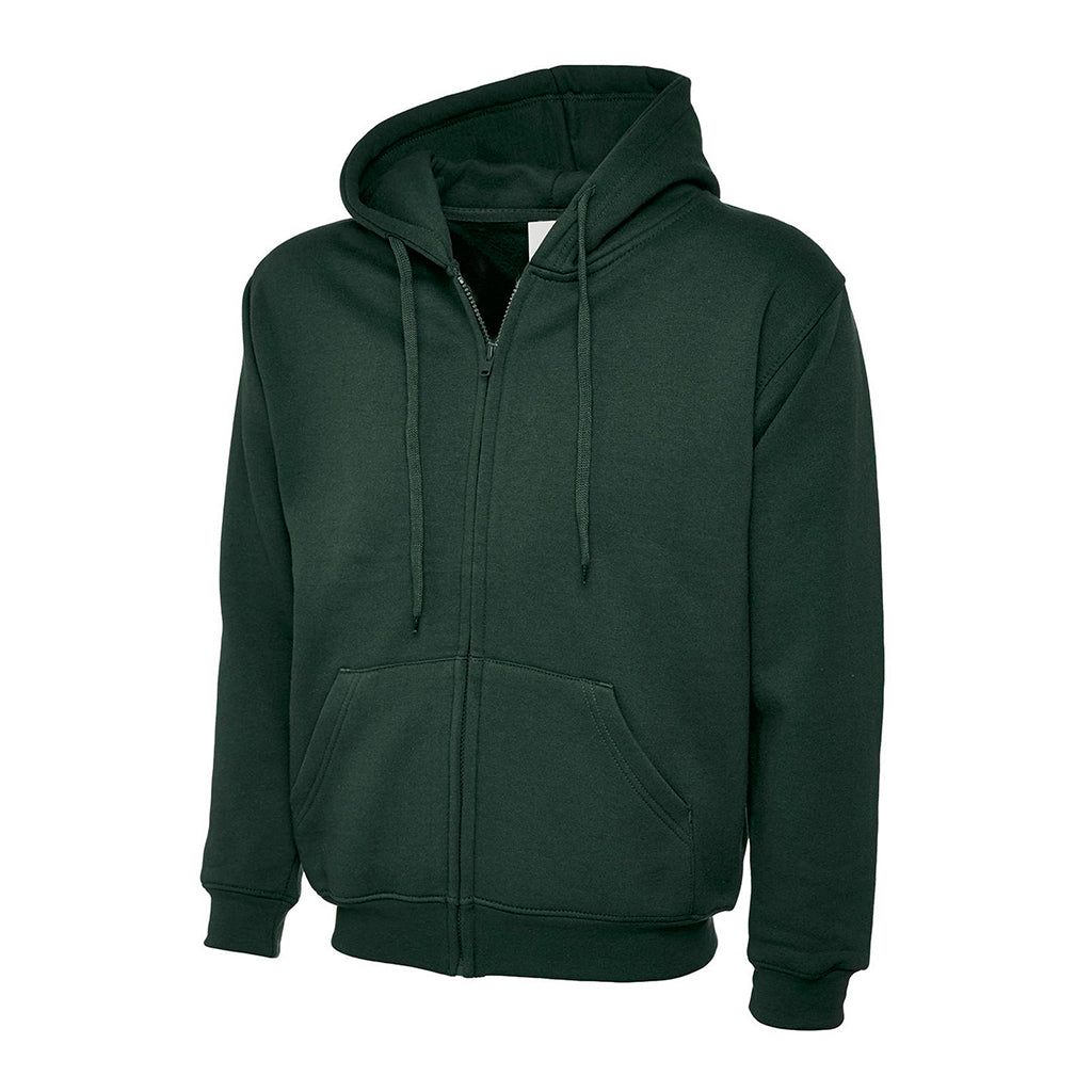 Adults Classic Full Zip Hooded Sweatshirt - UC504