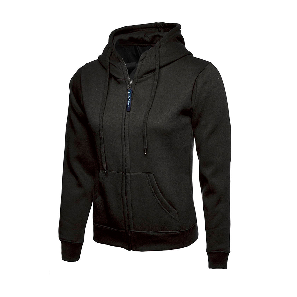 Ladies Classic Full Zip Hooded Sweatshirt - UC505