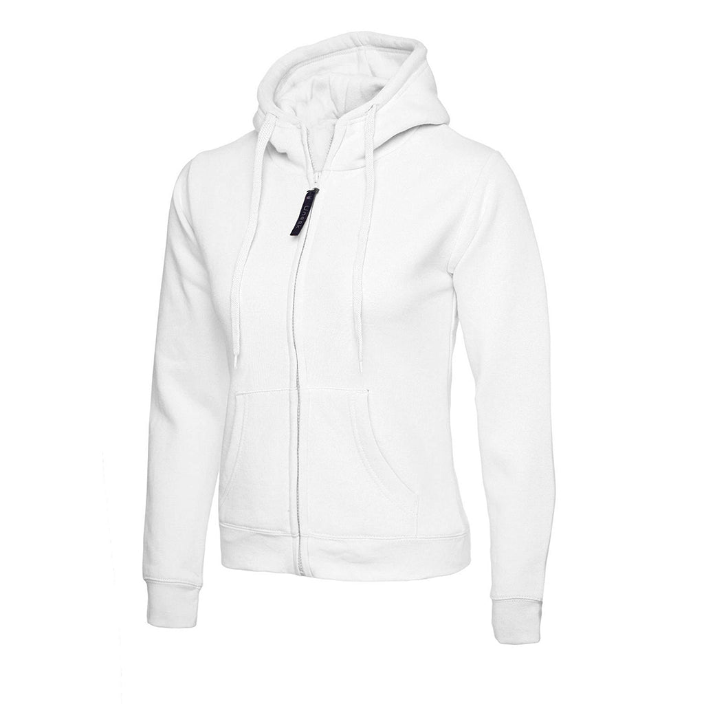 Ladies Classic Full Zip Hooded Sweatshirt - UC505