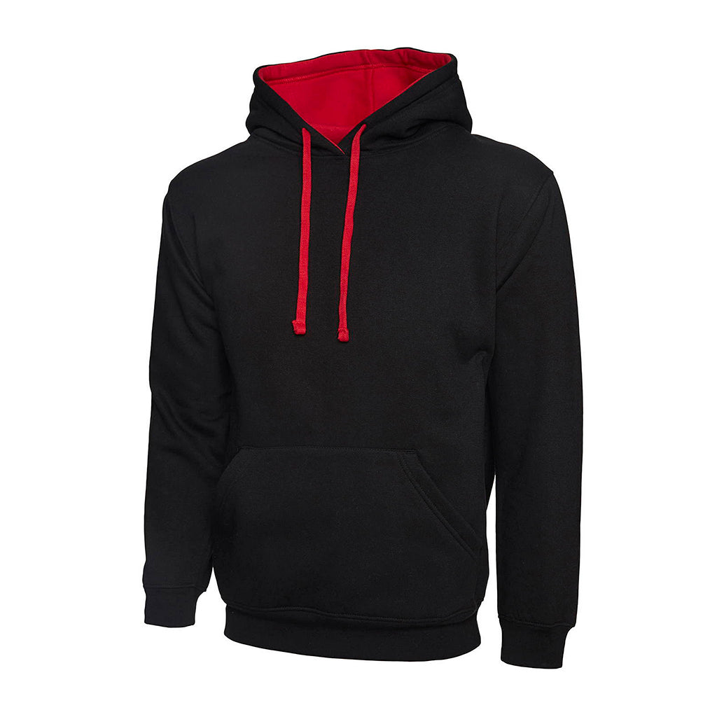 Contrast Hooded Sweatshirt - UC507