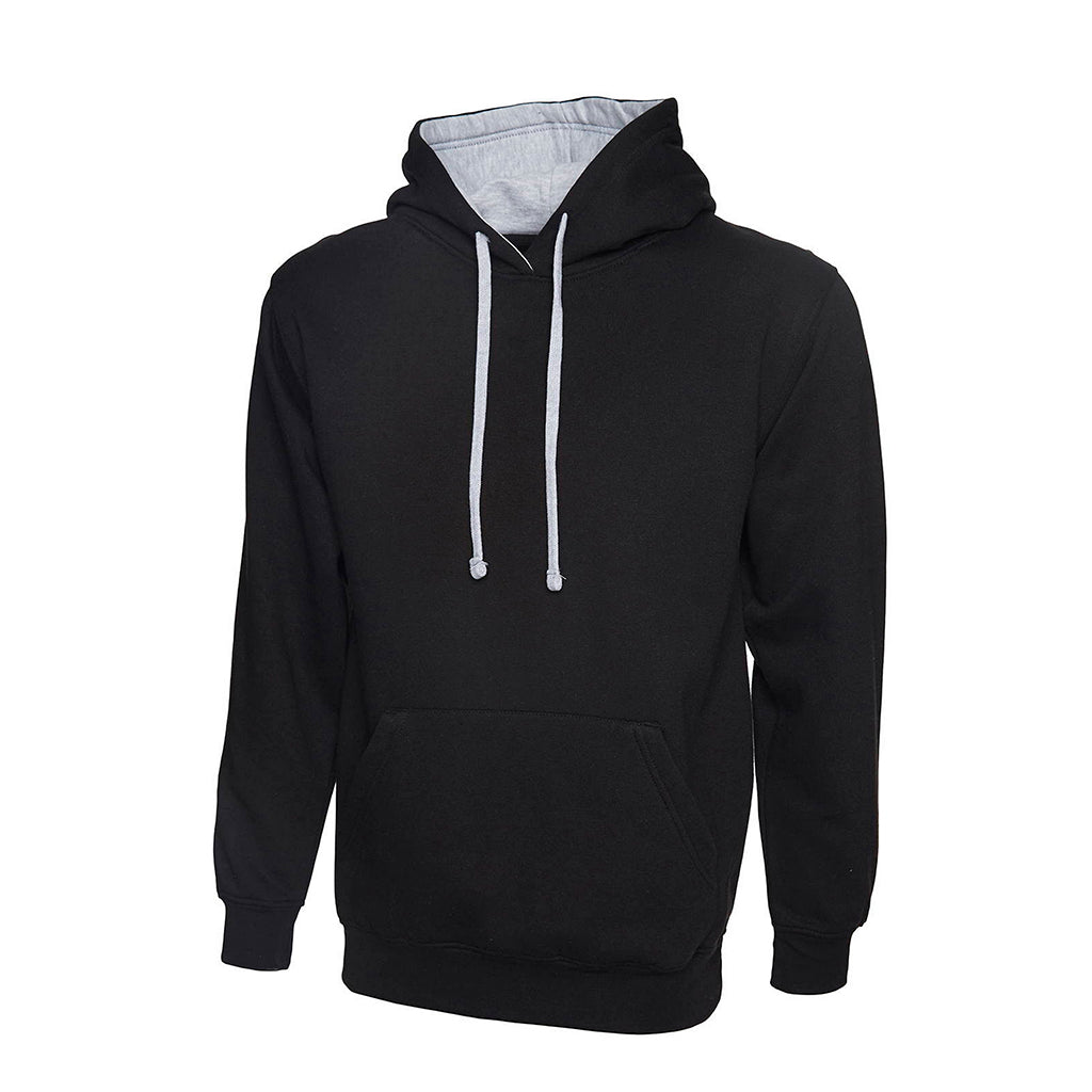 Contrast Hooded Sweatshirt - UC507