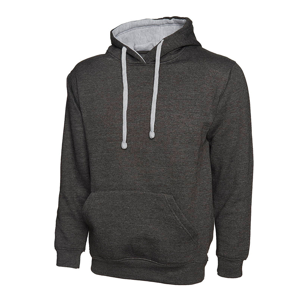 Contrast Hooded Sweatshirt - UC507