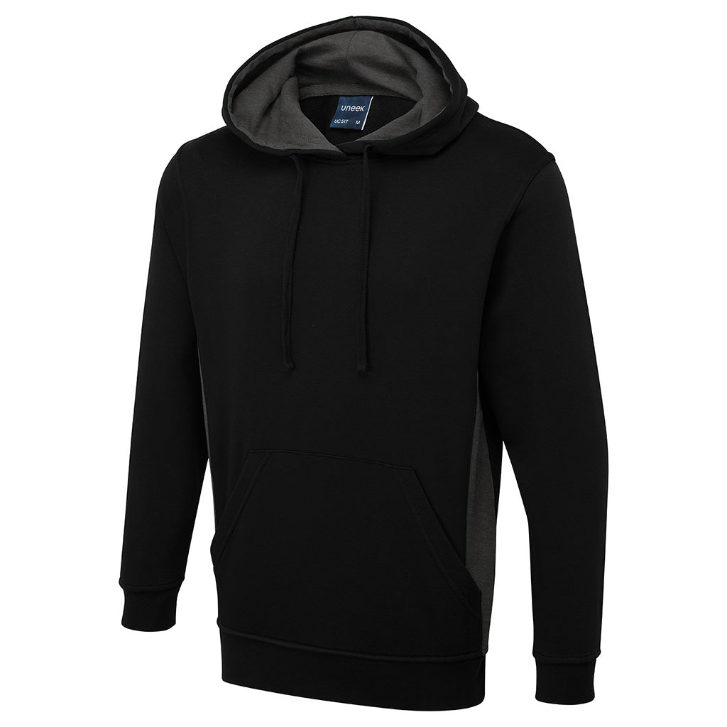 Two Tone Hooded Sweatshirt - UC517