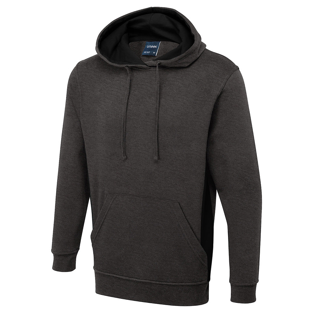 Two Tone Hooded Sweatshirt - UC517