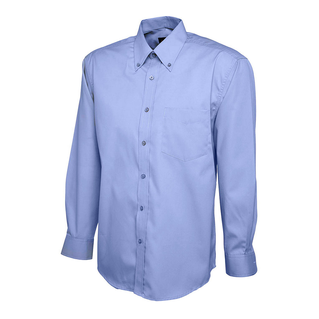 Mens Pinpoint Oxford Full Sleeve Shirt - UC701