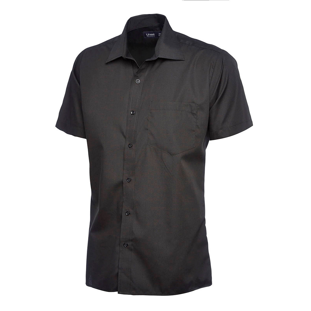 Mens Poplin Half Sleeve Shirt - UC710