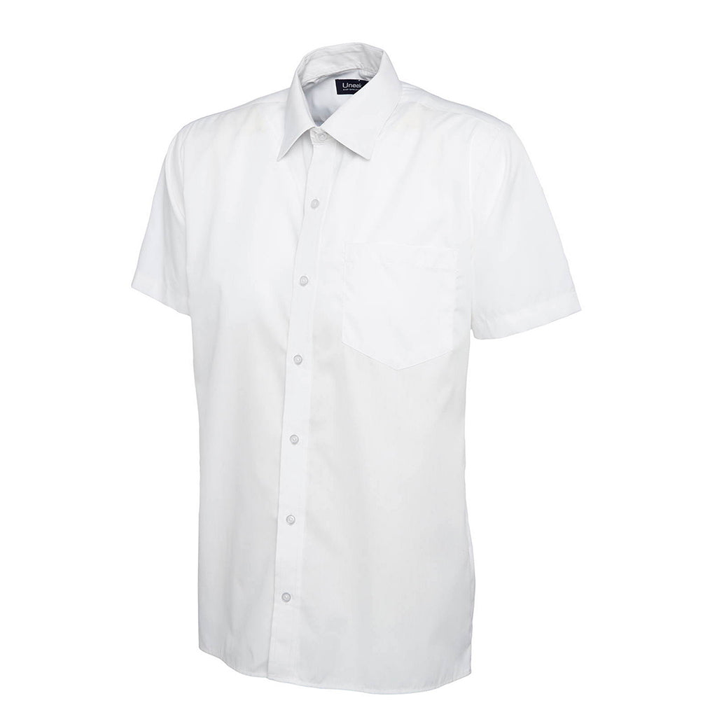 Mens Poplin Half Sleeve Shirt - UC710