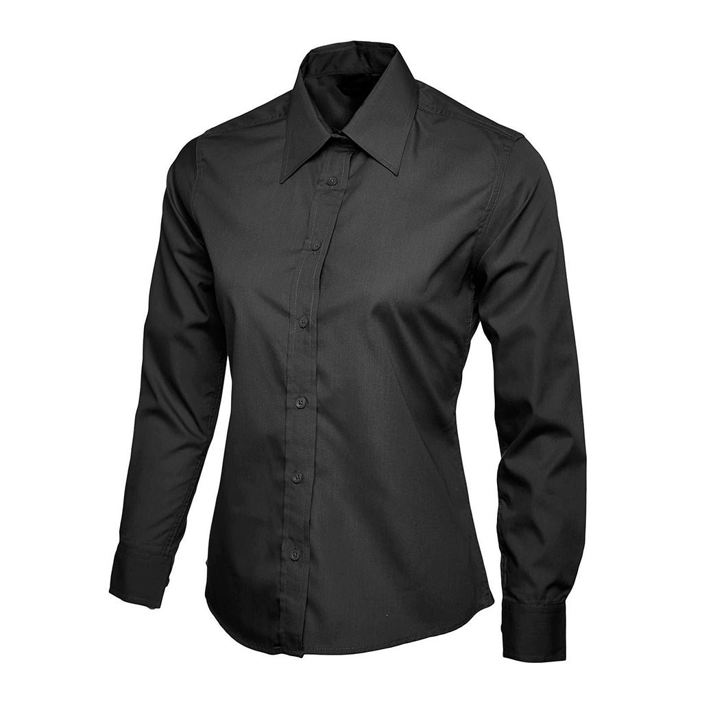 Ladies Poplin Full Sleeve Shirt - UC711