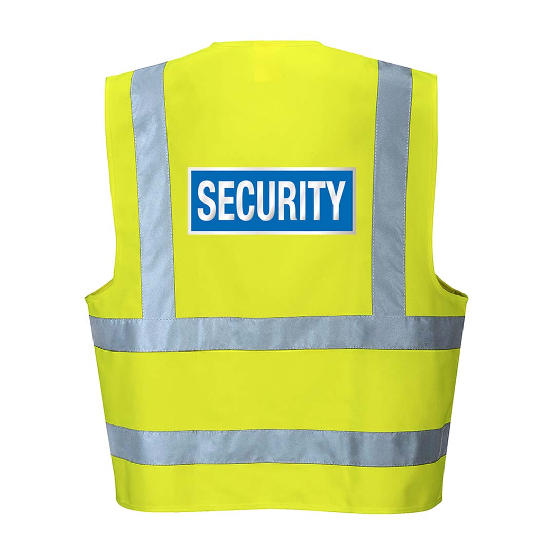 Hi-Vis Velcro Security Vest
