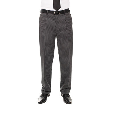 Principle Stripe Mens Trousers Grey Grey Stripe
