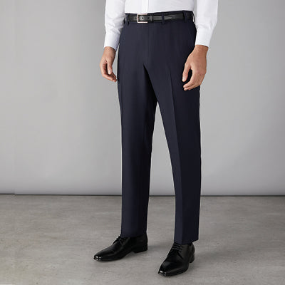 Wagner Mens Trousers Navy Navy Dot