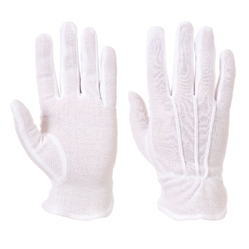 Microdot Glove A080 White
