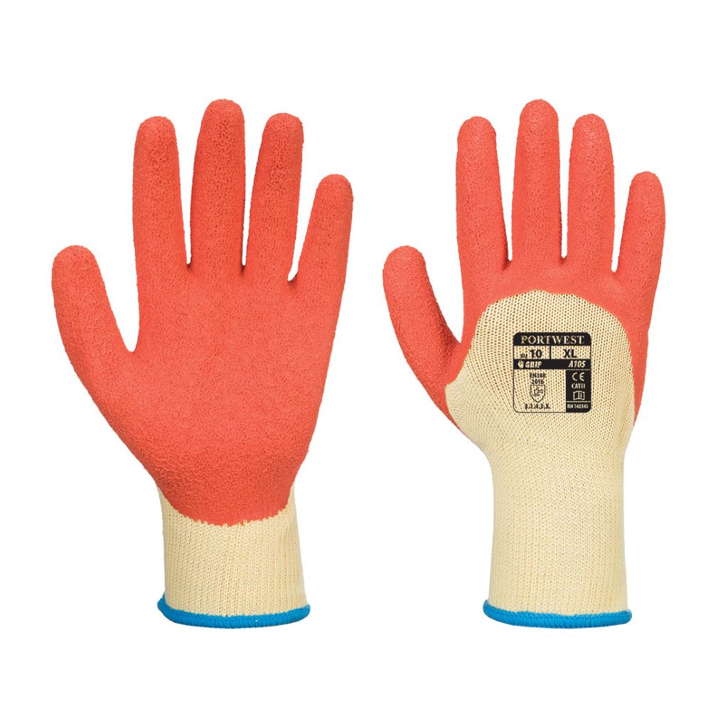 Grip Xtra Glove A105 YellowOrange