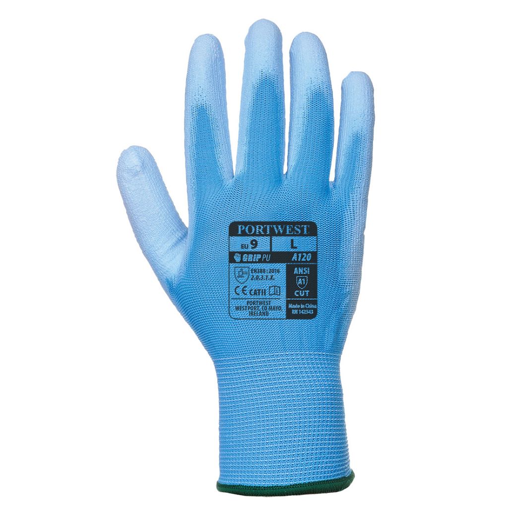 PU Palm Glove A120 BlueBlue