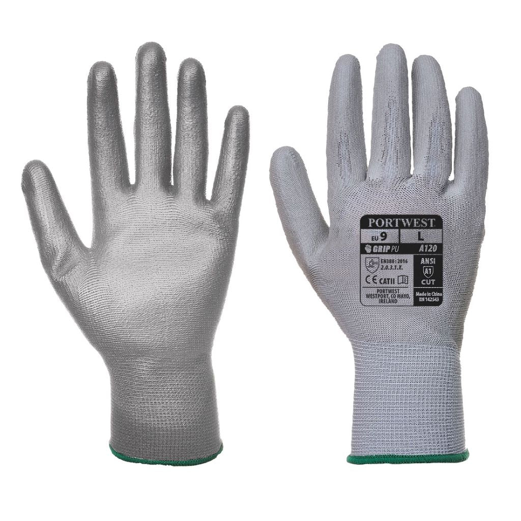 PU Palm Glove A120 Grey