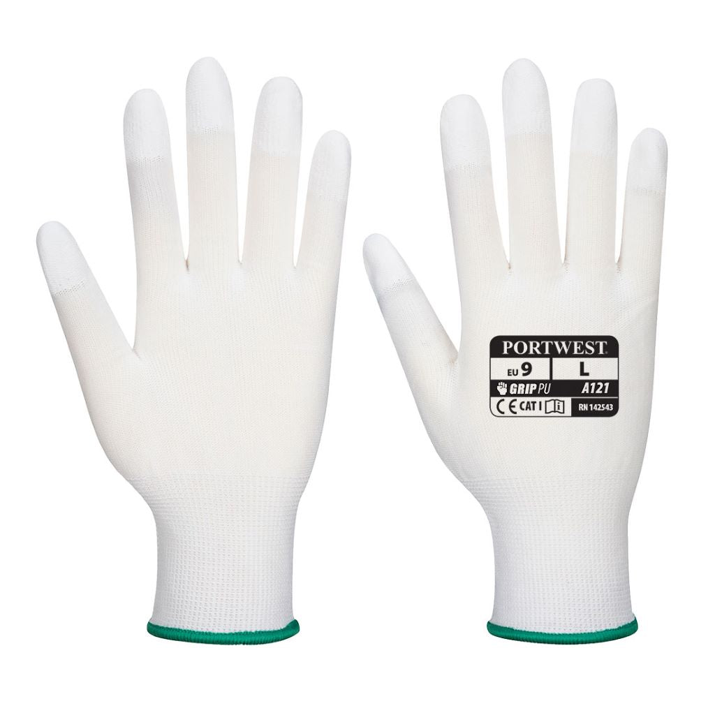 PU Fingertip Glove A121 White