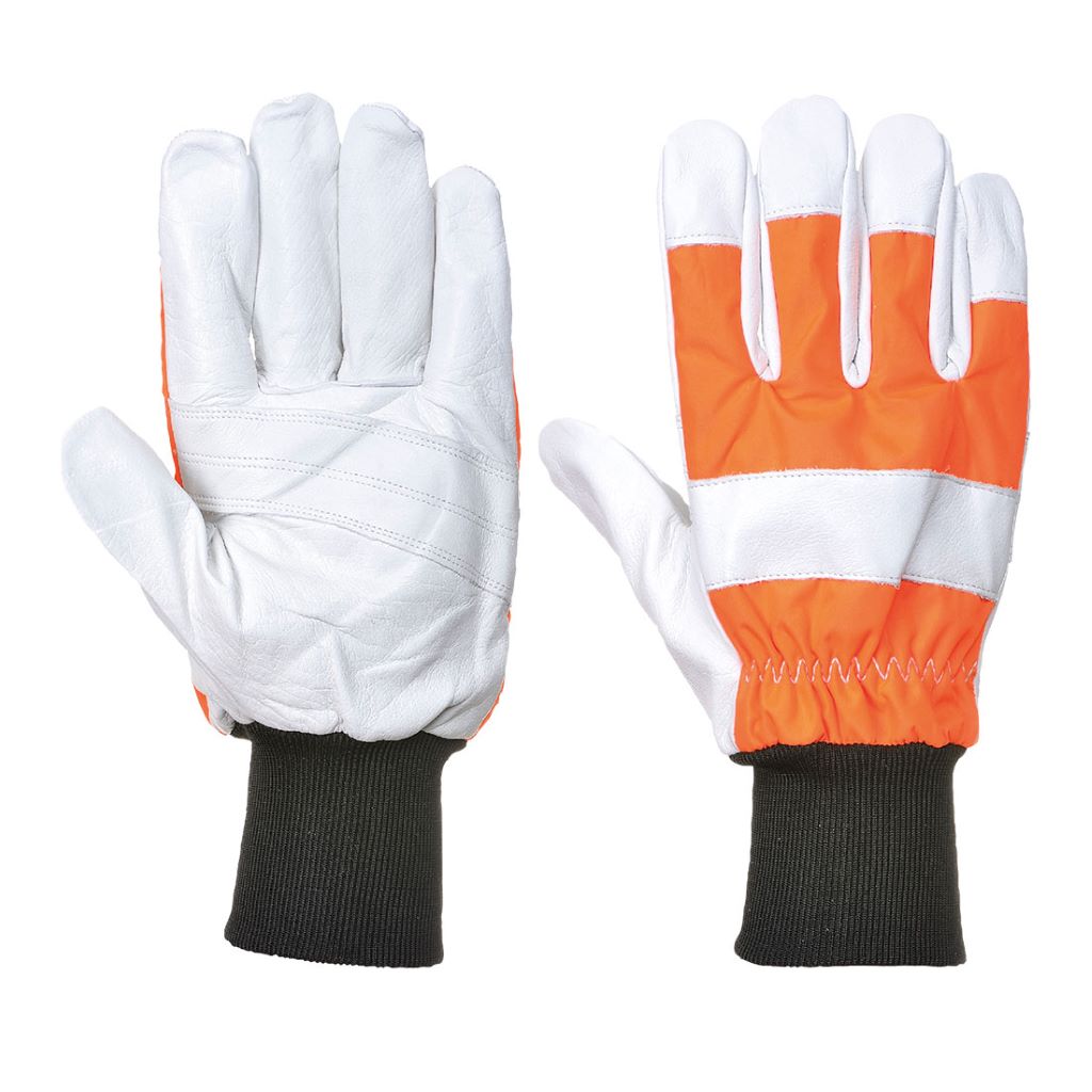 Oak Chainsaw Protective Glove A290 Orange