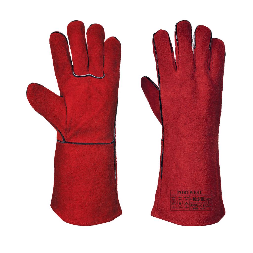 Welders Gauntlet A500 Red