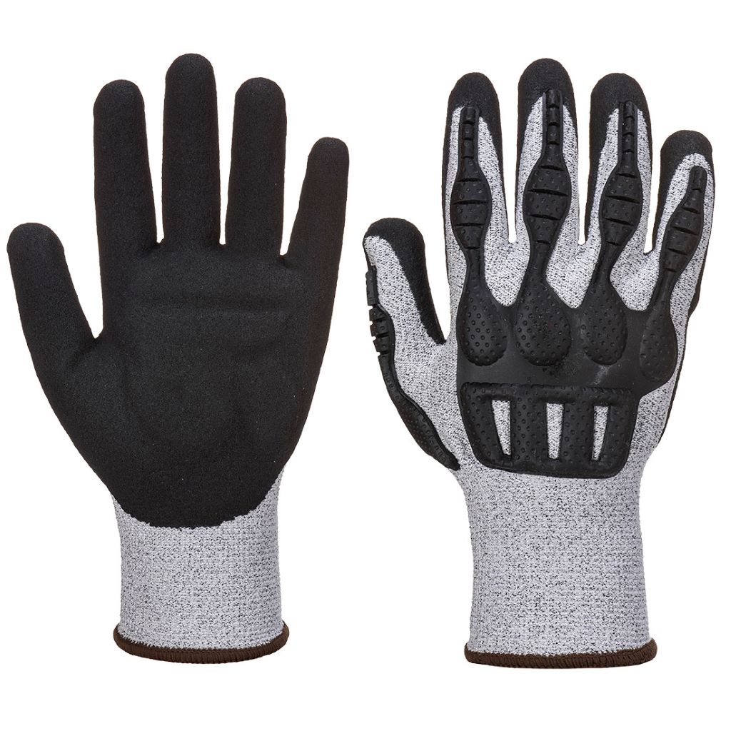 TPV Impact Cut Glove A723 GreyBlack