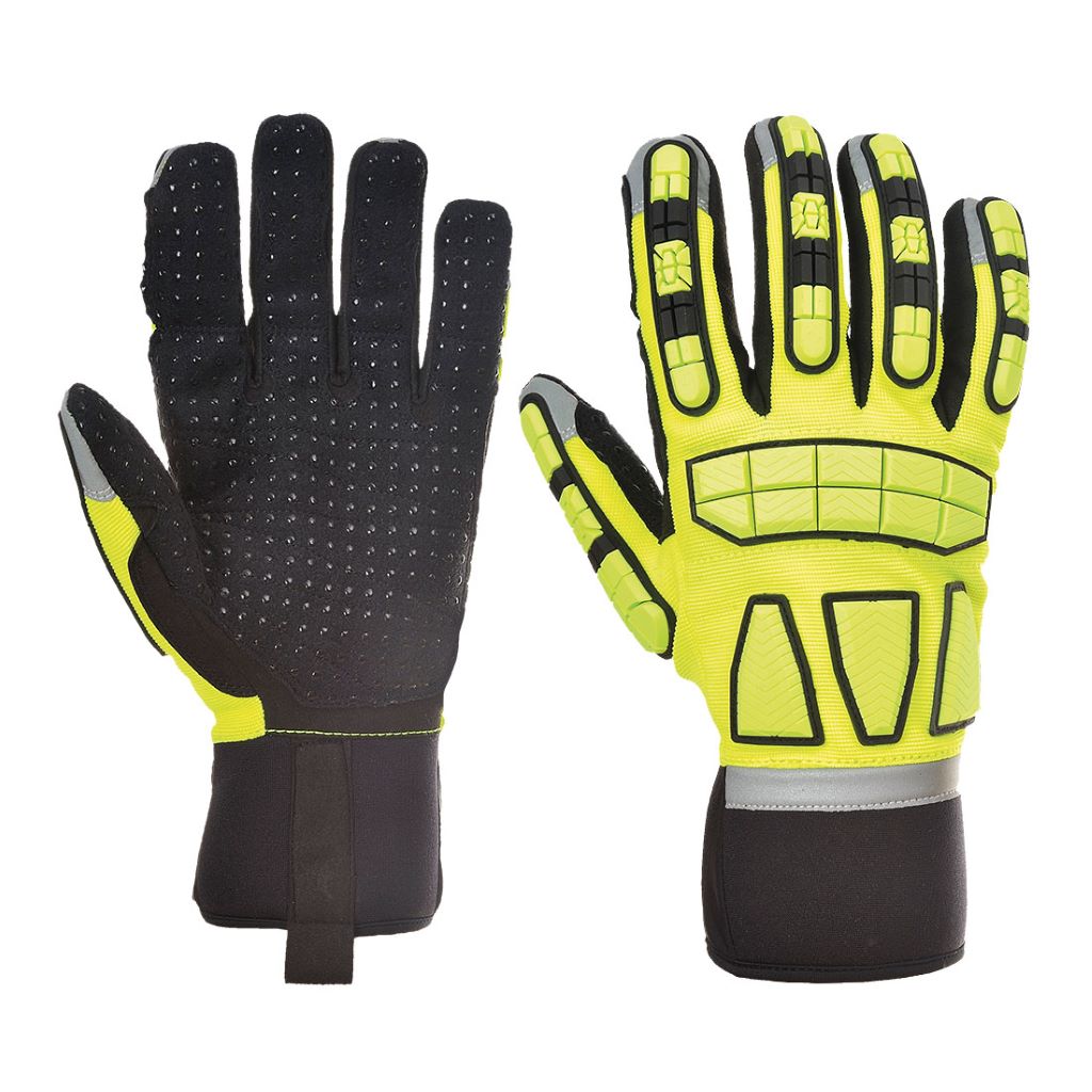 Safety Impact Glove A724 Yellow