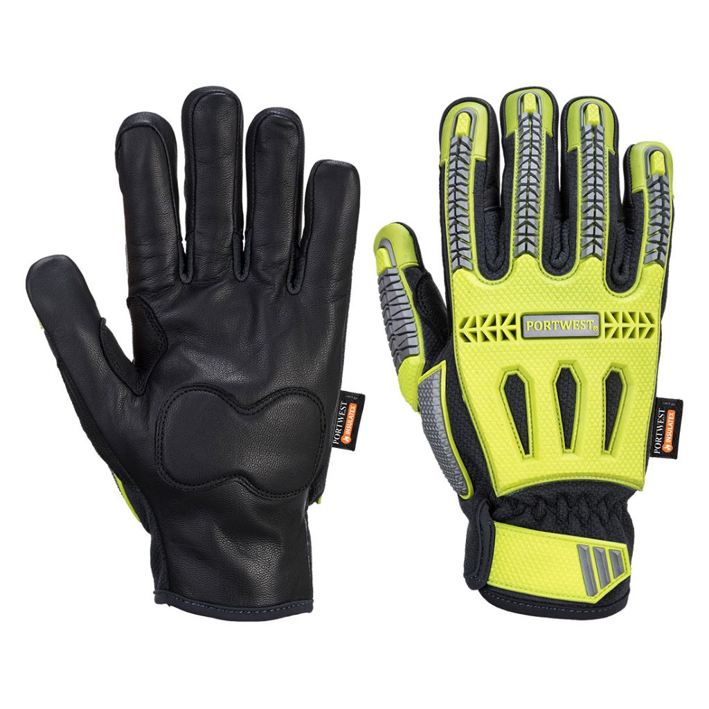 R3 Impact Winter Glove A762 YellowBlack