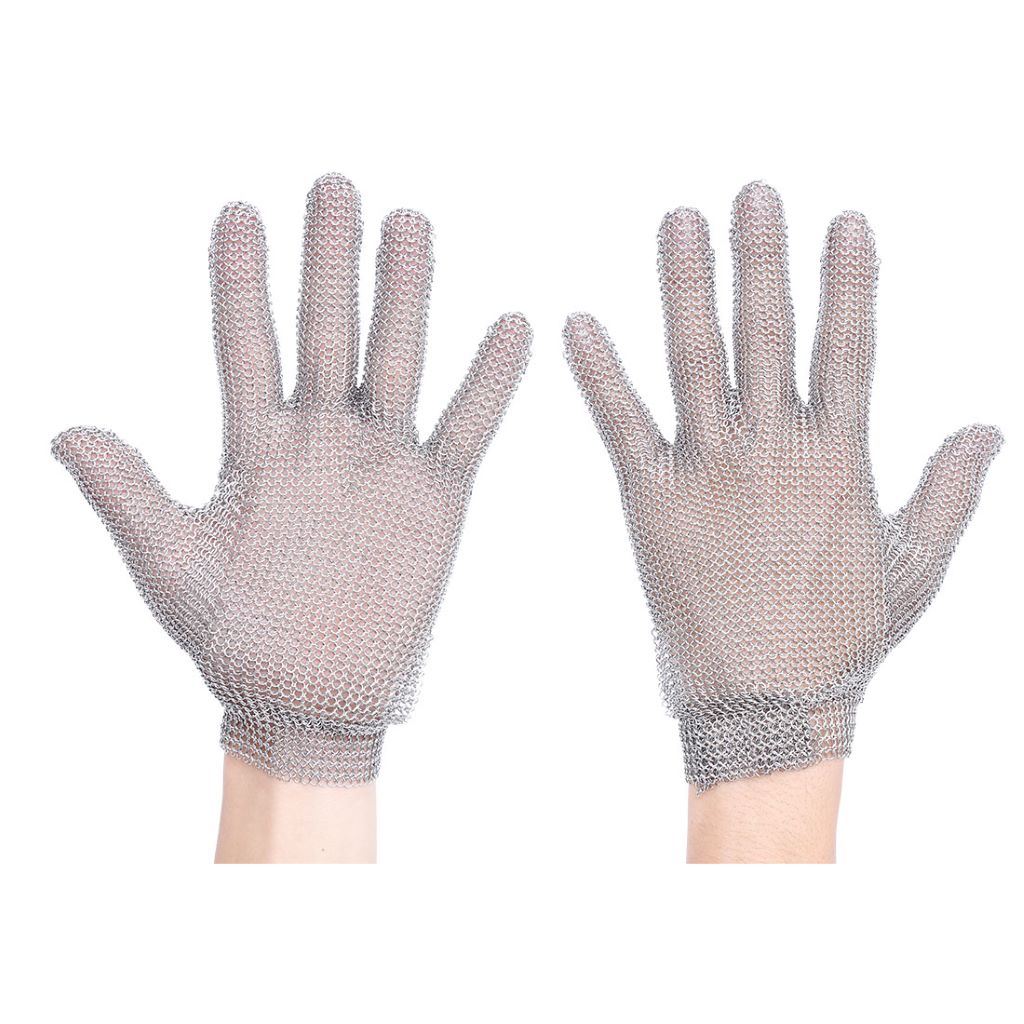 Chainmail Glove AC01 Silver
