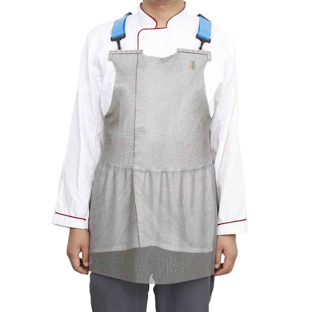 Chainmail Apron AC20 Silver