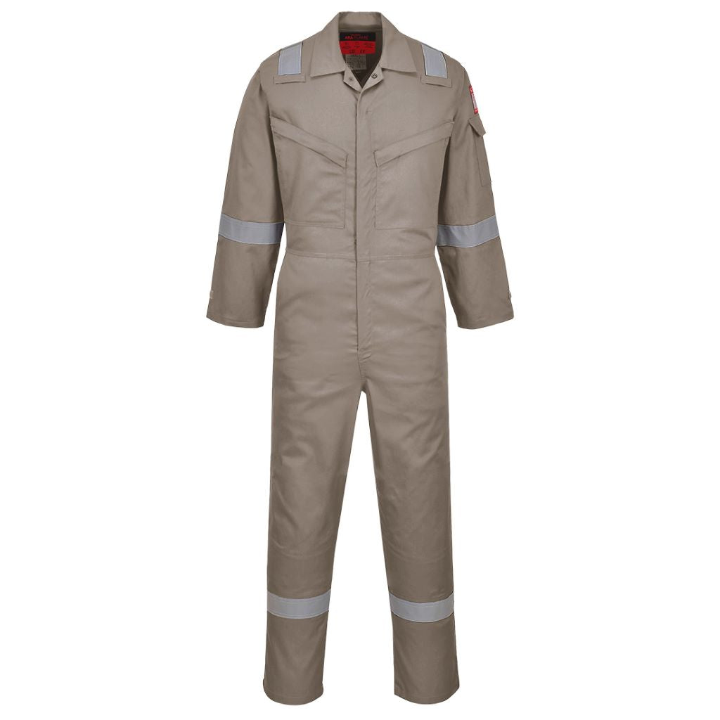 Araflame Silver Coverall AF73 Khaki