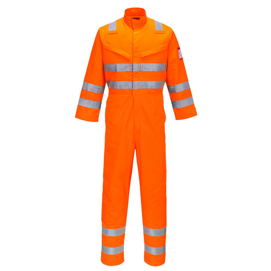Araflame Hi-Vis Coverall AF91 Orange