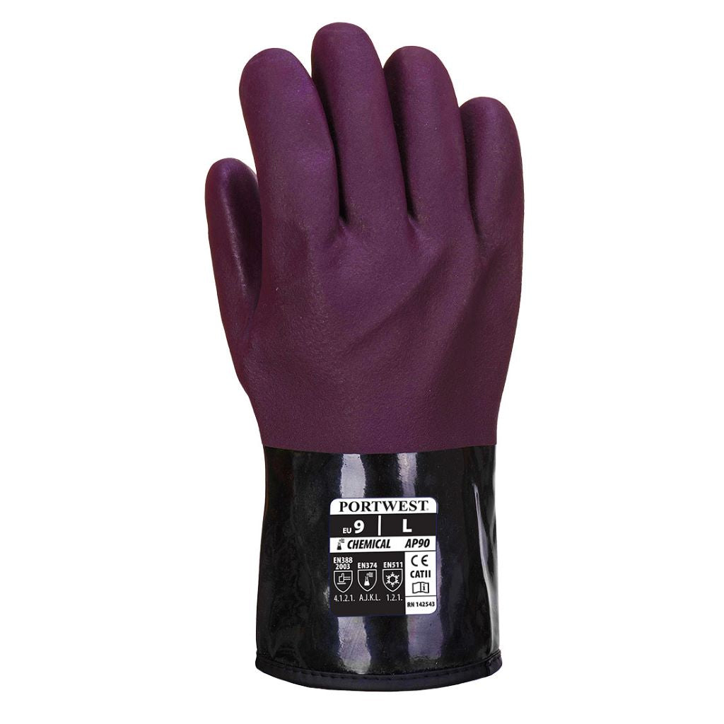 Chemtherm Glove AP90 PurpleBlack