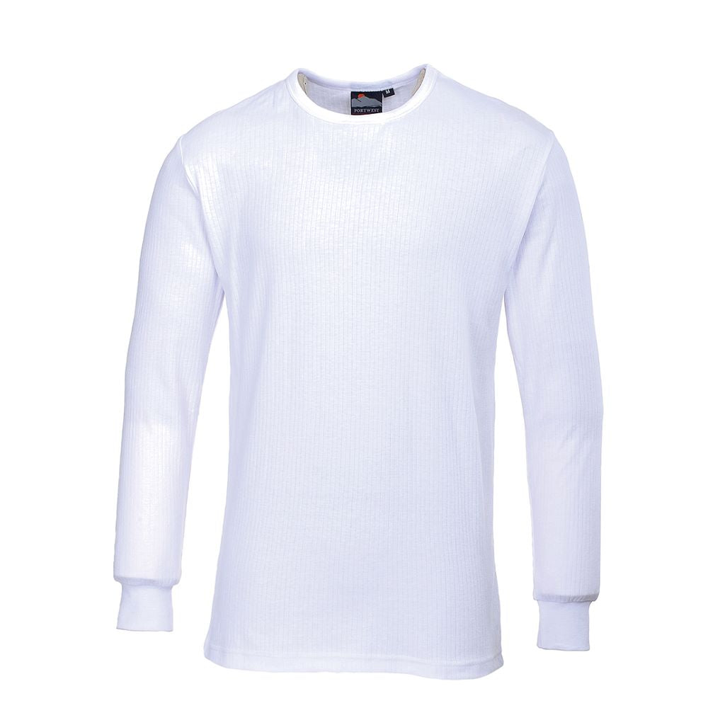 Thermal T-Shirt L/Slv B123 White